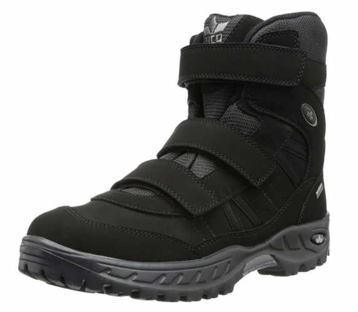 Winterstiefel schwarz Wildlife Velcro 37