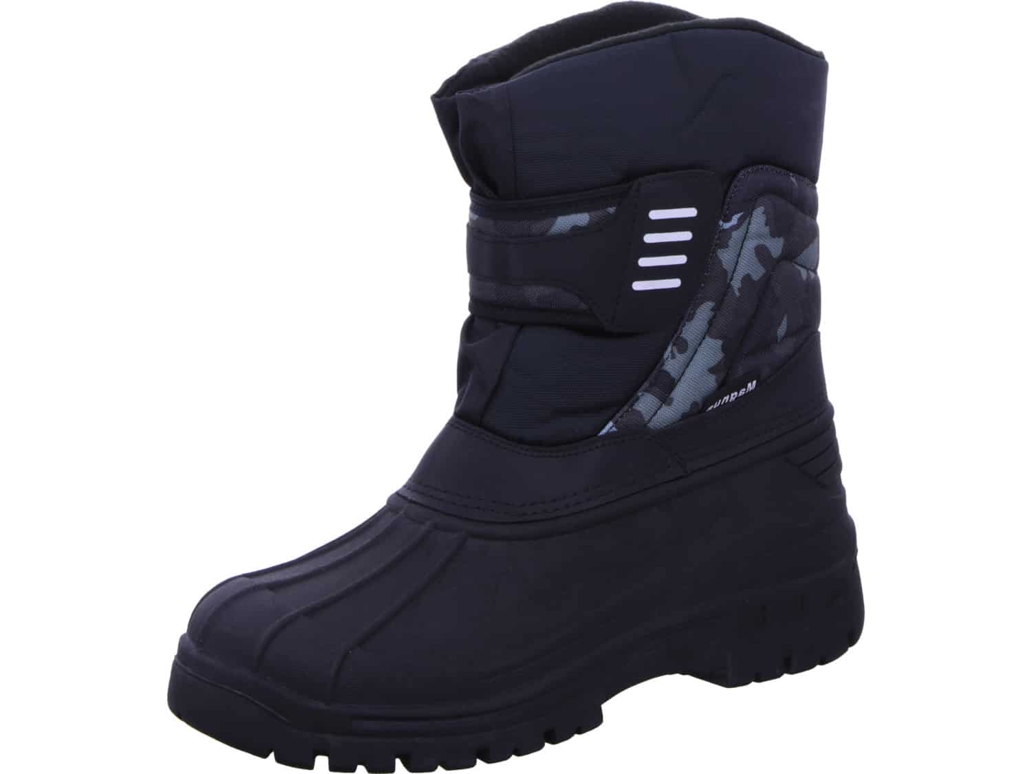 Winterstiefel schwarz 45