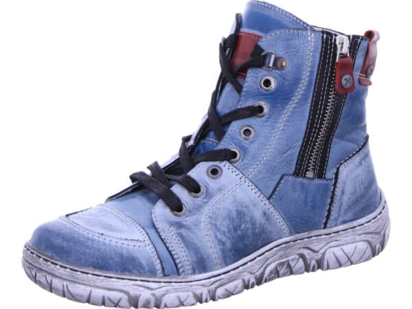 Winterstiefel blau 38