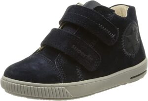 Stiefel Jungen blau Stiefelette Leder  MOPPY 22