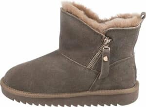 Winterstiefel beige Stiefelette Alaska