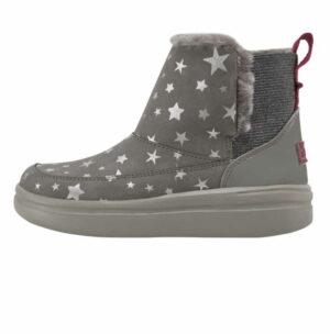 Stiefel Jungen grau Hey Dude Mel Youth Star Grey 35