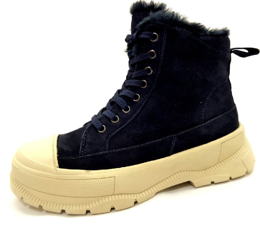 Winterstiefel blau 39
